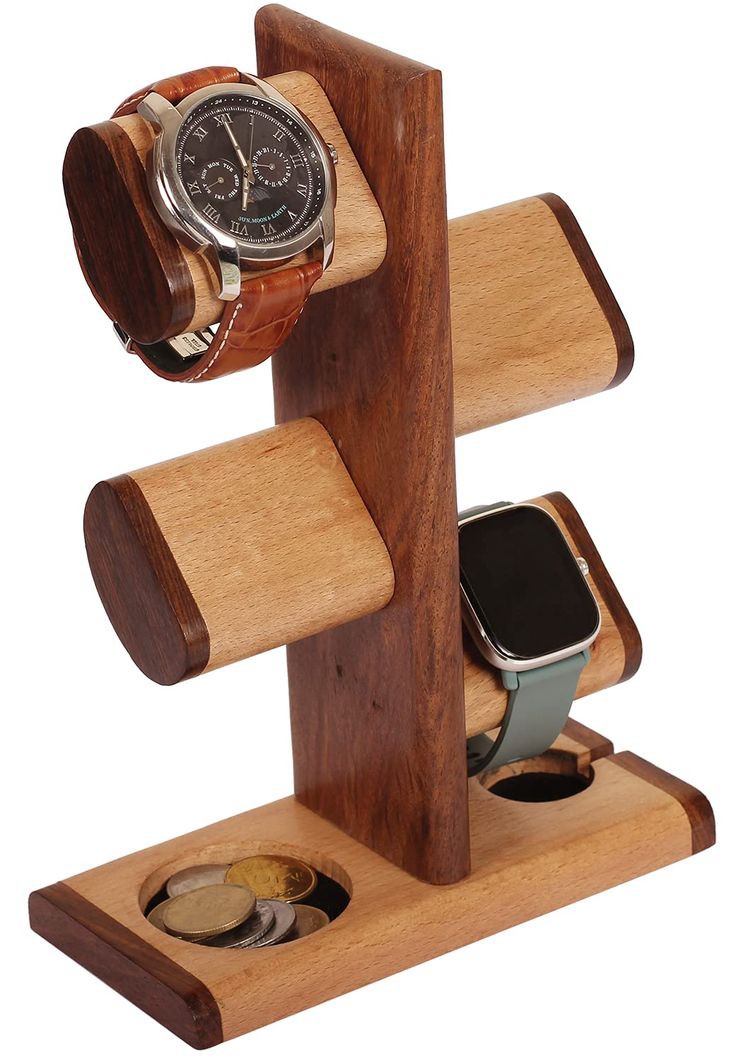 Wooden Watch Holder