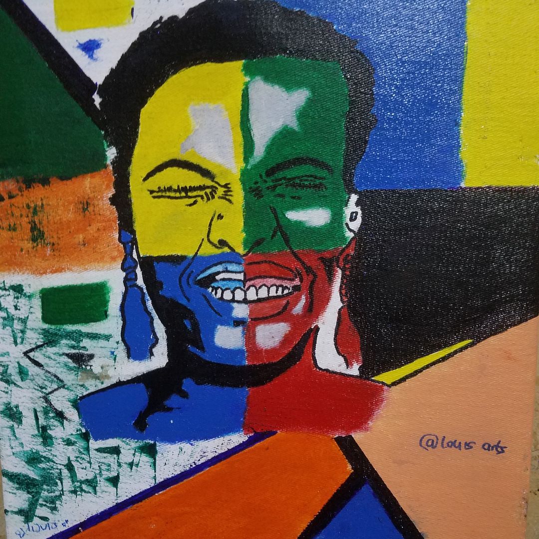 Colourful smile
