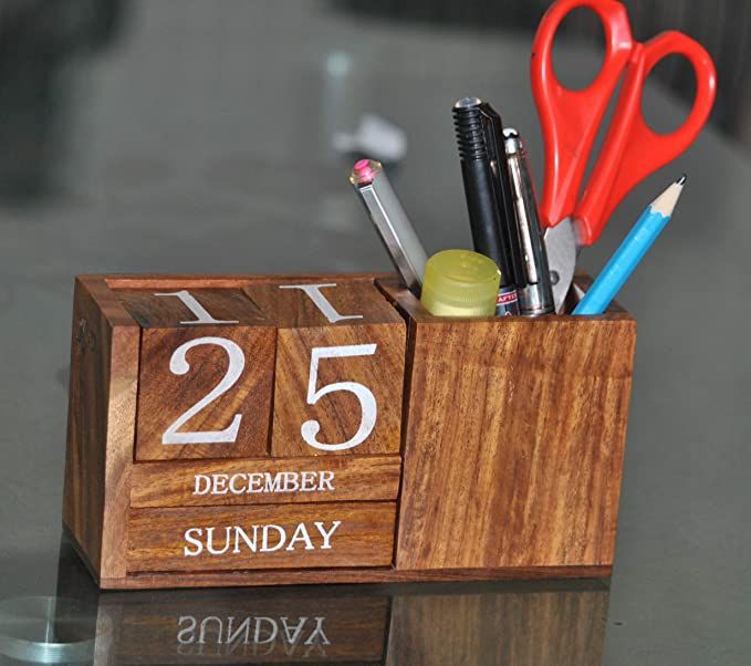 Wooden calendars